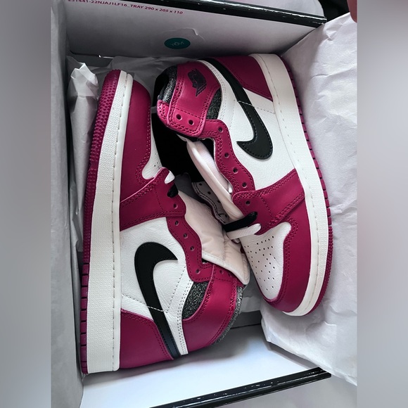 Chicago Lost & Found Air Jordan 1 Retro High OG GS - Picture 2 of 2
